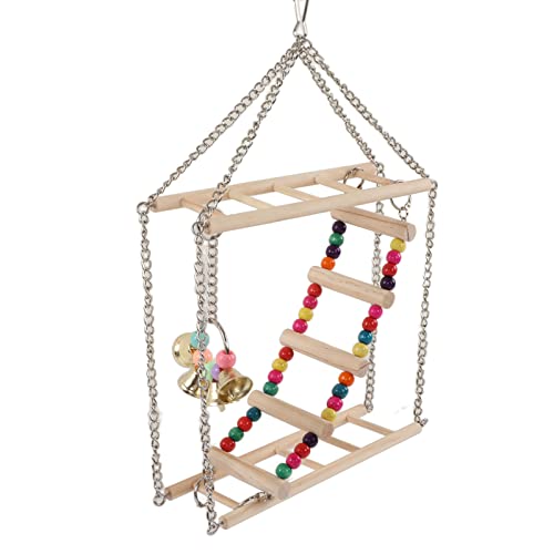 Mehrfarbige Vogelbalançoire Tyet Multikolen Vogelperlen Accessoire Cage Vogeldekoration Entspannungspapagei Mehrfarbige Vogelbalançoire Tyet Multikolen Vogelperlen Accessoire Cage Vogeldekoration Entspannungspapagei von MRSTORY