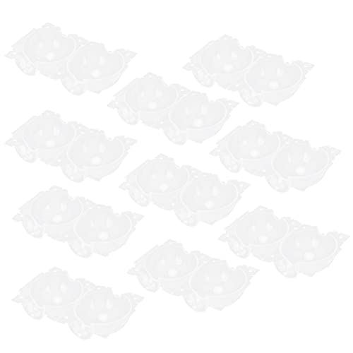 Wieder Verwendbarer Grafter-Ballon für Pflanzen Hochdruck-Vermehrung Kasten Wurzelkugel-Grasding-Gerät für Gärtner Haltbarer Kunststoff 68x55x53mm (Kleine 10 Packungen) von MRSTORY