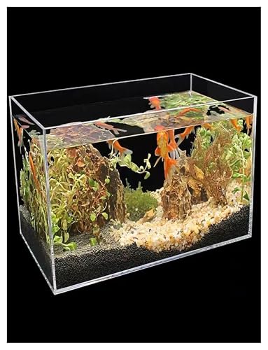 Acrylfotografie Dynamischer Wassertank, Acryl Fotografie Wassertank Schublade Displaycase Aufbewahrungsbox transparent Mehrere Größen(50x20x40cm) von MRVAKDYDI