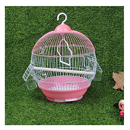 Vogelkäfig Vogelkäfig, runder Haustier-Starkäfig, langlebig, atmungsaktiv, waschbar, hängender Flugkäfig, dekorative Haustierprodukte, vier Farben erhältlich for Lovebirds, Finken, Parrotlet-Vogelkäfi Vogelkäfig Vogelkäfig, runder Haustier-Starkäfig, langlebig, atmungsaktiv, waschbar, hängender Flugkäfig, dekorative Haustierprodukte, vier Farben erhältlich for Lovebirds, Finken, Parrotlet-Vogelkäfi von MRXFN
