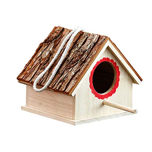 Vogelkäfig Vogelkäfig Holz Vogelkäfig Außendekoration Ziervogelnest Haustier Vogelkäfig Zucht Brutkasten Zuhause for Sittiche von MRXFN