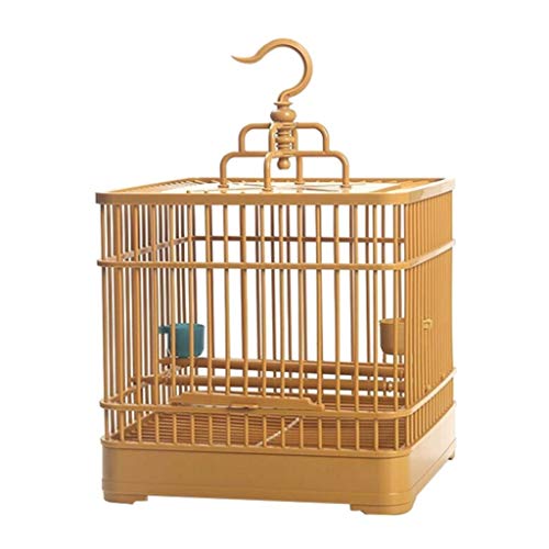 Vogelkäfig Vogelkäfig Kunststoff-Vogelkäfig, Vogeltränkenkäfig, Montagekäfig, gelbe Farbe mit Aufhängehaken Vogelkäfig 23 * 23 * 21,5 cm Zuhause for Sittiche Vogelkäfig Vogelkäfig Kunststoff-Vogelkäfig, Vogeltränkenkäfig, Montagekäfig, gelbe Farbe mit Aufhängehaken Vogelkäfig 23 * 23 * 21,5 cm Zuhause for Sittiche von MRXFN
