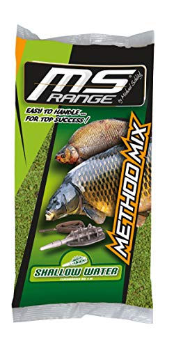 MS-Range by Michael Schlögl Grundfutter Method Feeder Shallow Water 1Kg 0845101 Futter von Sensitec