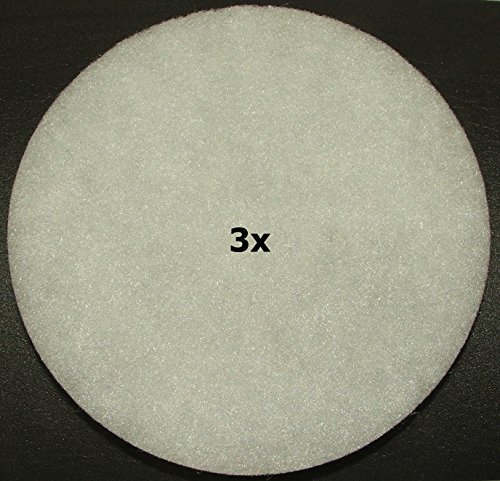 3x Filtervlies passend f. Eheim 2215 / Classic 350 von MS-Tierbedarf