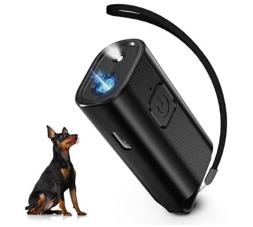 MSMXCS Handheld Ultraschall Hund Bellen Gerät Anti Bellen Gerät für Hunde von MSMXCS
