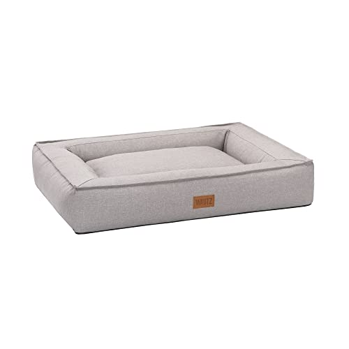 MSS e.K. Hundebett BOXBED 120 x 100 cm XXL in Beige Hundekorb mit abnehmbaren Velours-Bezug und weicher Polsterung waschbares Hundekissen 120 x 100 x 19 cm Hundematte Hundesofa Welpenbett MSS e.K. Hundebett BOXBED 120 x 100 cm XXL in Beige Hundekorb mit abnehmbaren Velours-Bezug und weicher Polsterung waschbares Hundekissen 120 x 100 x 19 cm Hundematte Hundesofa Welpenbett von MSS e.K.