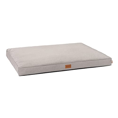 MSS e.K. Hundebett Home Mattress 100 x 75 cm L in Beige Hundekorb mit abnehmbaren Velours-Bezug und weicher Polsterung waschbares Hundekissen 100 x 75 x 10 cm Hundematte Hundesofa Welpenbett MSS e.K. Hundebett Home Mattress 100 x 75 cm L in Beige Hundekorb mit abnehmbaren Velours-Bezug und weicher Polsterung waschbares Hundekissen 100 x 75 x 10 cm Hundematte Hundesofa Welpenbett von MSS e.K.