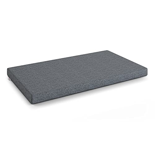 MSS e.K. Hundematte Leo 60 x 100 cm in Anthrazit Hundekorb mit abnehmbaren Polyester-Bezug und weicher Polsterung waschbares Hundekissen 100 x 60 x 6 cm Hundematte Hundesofa Welpenbett MSS e.K. Hundematte Leo 60 x 100 cm in Anthrazit Hundekorb mit abnehmbaren Polyester-Bezug und weicher Polsterung waschbares Hundekissen 100 x 60 x 6 cm Hundematte Hundesofa Welpenbett von MSS e.K.