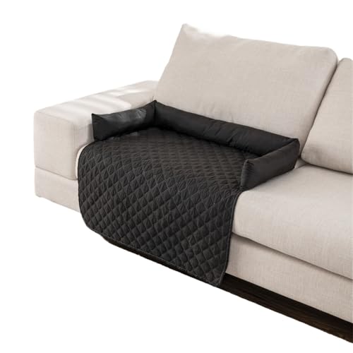 MTNBHH Premium-Kühlmatte for Hunde, Samtbezug, waschbar, Wärmeschutzpolster, Haustierbett, Möbelschutz for Sofa, Couch, Reisen, tragbar(Dark Gray,75cm*75cm/29.52 * 29.52IN) von MTNBHH