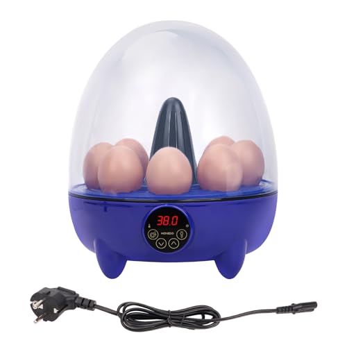 MUALROUS Ei Inkubator, 8 Eier Geflügel Hatcher mit Feuchtigkeits-Temperaturregelung, Mini Hühner Inkubator 360 View Geflügel Inkubator für Hühner Quail Ente Gans Vogel Türkei Eier MUALROUS Ei Inkubator, 8 Eier Geflügel Hatcher mit Feuchtigkeits-Temperaturregelung, Mini Hühner Inkubator 360 View Geflügel Inkubator für Hühner Quail Ente Gans Vogel Türkei Eier von MUALROUS