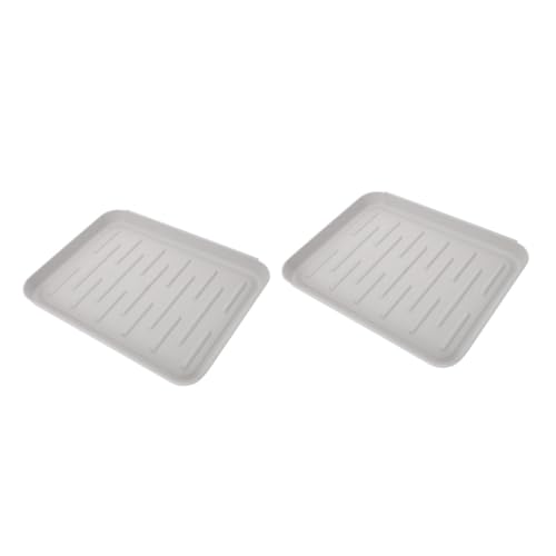 MUCKLILY 2 Stück Teiliges Multifunktionales Kunststoff-aufbewahrungs-tablett Wiederverwendbar als Haustier-kotablage Käfigbodenwanne und Pflanzenschale rutschfest Leicht zu Reinigen MUCKLILY 2 Stück Teiliges Multifunktionales Kunststoff-aufbewahrungs-tablett Wiederverwendbar als Haustier-kotablage Käfigbodenwanne und Pflanzenschale rutschfest Leicht zu Reinigen von MUCKLILY