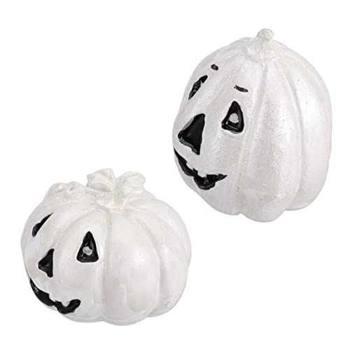 MUCKLILY 2stücke Kürbis-Aquarium-Dekoration Für Fischtank-Ornament Kürbis-versteckhöhle Für Fische Und Garnelen Lebensraum Für Halloween Kürbis-deko von MUCKLILY