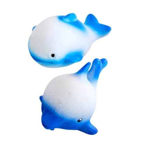 MUCKLILY 2stücke Miniatur Harz Meerestier Aquarium Dekorationen Miniatur Harz Wal Und Delfin Figur Für Aquarium Ornament Realistische Wasser Tier Decor von MUCKLILY