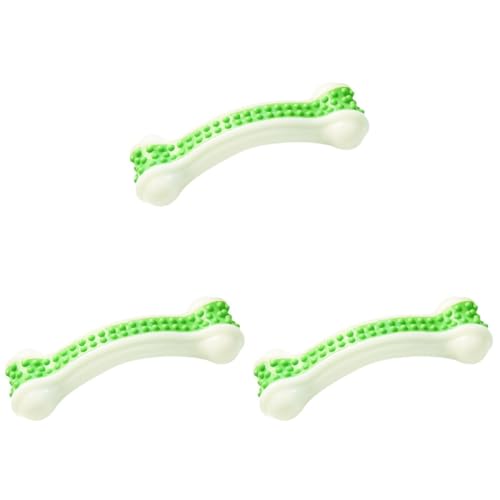 MUCKLILY 3 Stück Hundeknochenspielzeug Hund Kauspielzeug Welpe Molarenknochenspielzeug Knochenförmiges Spielzeug Indoor Hundespielzeug MUCKLILY 3 Stück Hundeknochenspielzeug Hund Kauspielzeug Welpe Molarenknochenspielzeug Knochenförmiges Spielzeug Indoor Hundespielzeug von MUCKLILY