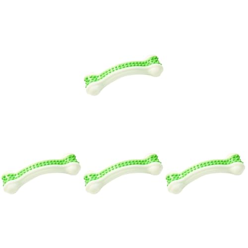 MUCKLILY 4 Stück Hundeknochenspielzeug Hund Kauspielzeug Welpe Molarenknochenspielzeug Knochenförmiges Spielzeug Indoor Hundespielzeug MUCKLILY 4 Stück Hundeknochenspielzeug Hund Kauspielzeug Welpe Molarenknochenspielzeug Knochenförmiges Spielzeug Indoor Hundespielzeug von MUCKLILY