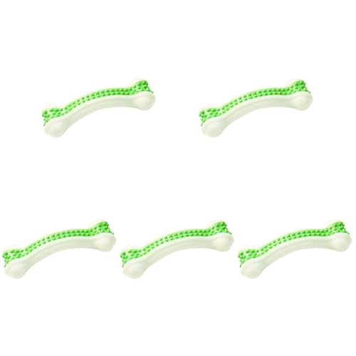 MUCKLILY 5 Stück Hundeknochenspielzeug Hund Kauspielzeug Welpe Molarenknochenspielzeug Knochenförmiges Spielzeug Indoor Hundespielzeug MUCKLILY 5 Stück Hundeknochenspielzeug Hund Kauspielzeug Welpe Molarenknochenspielzeug Knochenförmiges Spielzeug Indoor Hundespielzeug von MUCKLILY
