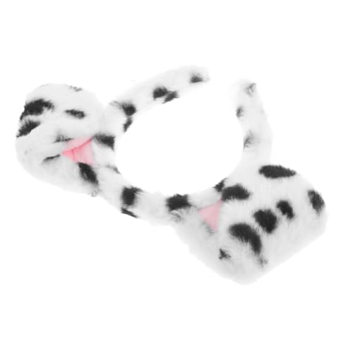 MUCKLILY Cartoon Hund Ohren Stirnband Leichtes Komfortables Hunde accessoire mit Niedlichem Welpen design für Fasching Karneval und Tierkostüm Geeignet für Tier Cosplay partys von MUCKLILY