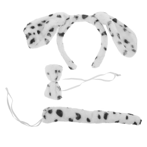 MUCKLILY Plüsch Welpen Stirnband mit Fliege und Weiches Cosplay Kostümset für Bequemes Tier Accessoire für Fasching Mottoparty Karneval und Bühnenauftritte MUCKLILY Plüsch Welpen Stirnband mit Fliege und Weiches Cosplay Kostümset für Bequemes Tier Accessoire für Fasching Mottoparty Karneval und Bühnenauftritte von MUCKLILY