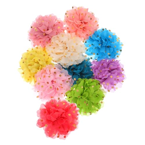 MUELODSIC 10 Stück Teiliges Hundehalsband-Blumen Leichtem Weichem Stoff mit Tupfenmuster Modisches Haustier-Accessoire für Kleine Hunde und Katzen Geeignet für Tägliche Spaziergänge Partys MUELODSIC 10 Stück Teiliges Hundehalsband-Blumen Leichtem Weichem Stoff mit Tupfenmuster Modisches Haustier-Accessoire für Kleine Hunde und Katzen Geeignet für Tägliche Spaziergänge Partys von MUELODSIC