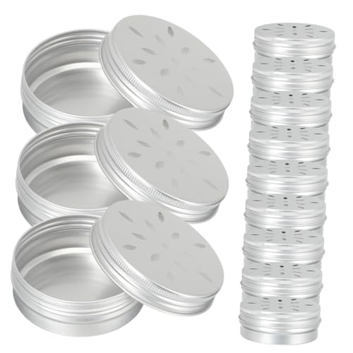 MUELODSIC 12 Stück Teiliges Hundegeruch trainingsset Aluminium dosen mit Belüftungslöchern Robustes Scent Training Tool für Kleine Hunde Fördert Spürnase und Stressabbau bei von MUELODSIC