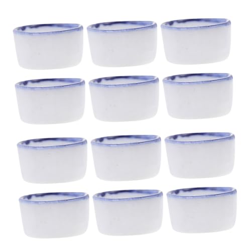 MUELODSIC 12 Stück Teiliges Mini Keramik Wassernapf für Reptilien und Spinnen Kompakte Wasserschalen für Terrarien Platzsparende Futter und Trinkschalen für Kleine Krabbeltiere und MUELODSIC 12 Stück Teiliges Mini Keramik Wassernapf für Reptilien und Spinnen Kompakte Wasserschalen für Terrarien Platzsparende Futter und Trinkschalen für Kleine Krabbeltiere und von MUELODSIC