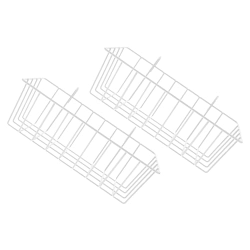 MUELODSIC 2 Stück Eisernes Kaninchen heufutterspender Hängender Futterautomat für Kleintiere Stabil Langlebig Platzsparend Geeignet für Käfige Hasenzubehör von MUELODSIC