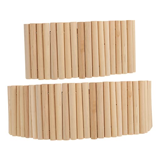 MUELODSIC 2 Stück Hamster Kletterleiter Holzspielzeug Teilig mit Natürlichem Zaun für Kleintiere Wie Rennmäuse Chinchillas Gerbils Sicheres Ungiftiges Kletter und Beschäftigungsspielzeug MUELODSIC 2 Stück Hamster Kletterleiter Holzspielzeug Teilig mit Natürlichem Zaun für Kleintiere Wie Rennmäuse Chinchillas Gerbils Sicheres Ungiftiges Kletter und Beschäftigungsspielzeug von MUELODSIC