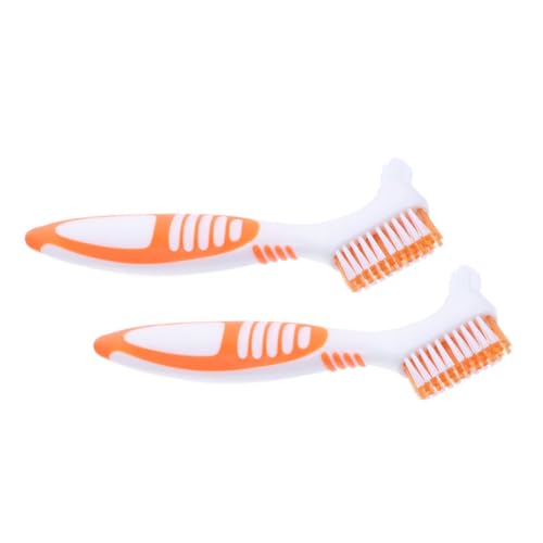 MUELODSIC 2 Stück Turtle Shell Cleaning Brush Ergonomisch Stark und Schmale Bürstenköpfe für Aquatic Turtle und Tortoise Langlebig Praktisch für Tier und Haushaltsreinigung von MUELODSIC