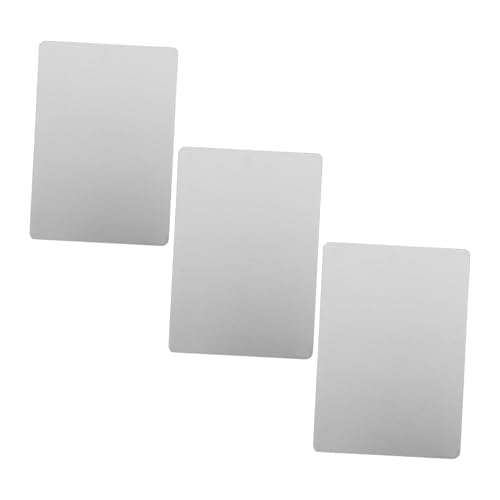 MUELODSIC 3 Stück Kühlplatten für Haustiere aus Edelstahl Langlebige Rabbit Cool Plate zur Schnellen Wärmeableitung für Kaninchen Hamster und Meerschweinchen im Sommer MUELODSIC 3 Stück Kühlplatten für Haustiere aus Edelstahl Langlebige Rabbit Cool Plate zur Schnellen Wärmeableitung für Kaninchen Hamster und Meerschweinchen im Sommer von MUELODSIC