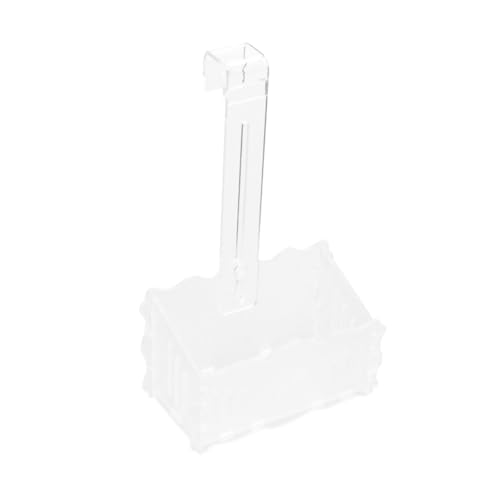 MUELODSIC Aquarium Pflanzenhalter Hängend mit Haken Mittelgroß Wasserpflanzen Topf Schwimmender Pflanzbecher für Aquarien und Dekoration von MUELODSIC