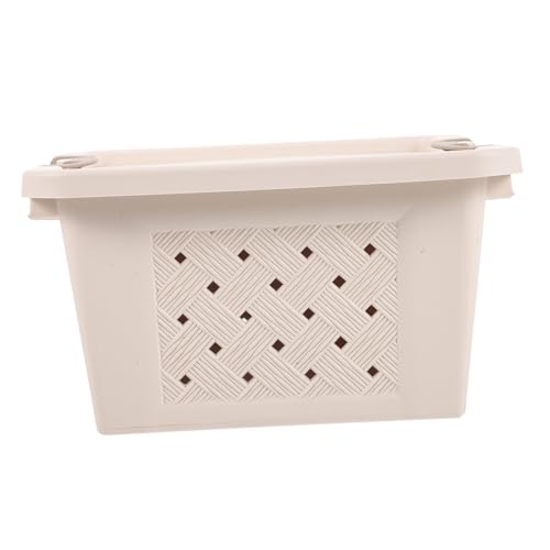 MUELODSIC Atmungsaktive Hamster Transportbox aus Kunststoff mit Großer Kapazität Tragbar und Sicher für Ausflüge Geeignet für Hamster Mäuse und Kleintiere für Reisen und Outdoor einsätze von MUELODSIC