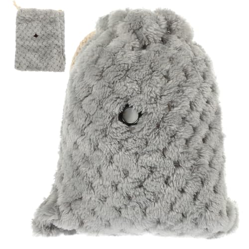 MUELODSIC Atmungsaktive Tragetasche für Kleintiere mit Kordelzug Leichter Handtasche für Hamster Zuckergleiter und Meerschweinchen Praktischer Haustier Transportbeutel für Outdoor Ausflüge von MUELODSIC
