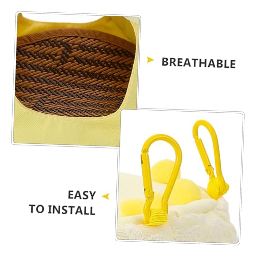 MUELODSIC Atmungsaktives Papageien Vogelnest Hängematte Sommer Kühlendes Vogelhaus Weich Strapazierfähig Einfach zu Montieren Für Innen Außen Käfig Zubehör MUELODSIC Atmungsaktives Papageien Vogelnest Hängematte Sommer Kühlendes Vogelhaus Weich Strapazierfähig Einfach zu Montieren Für Innen Außen Käfig Zubehör von MUELODSIC