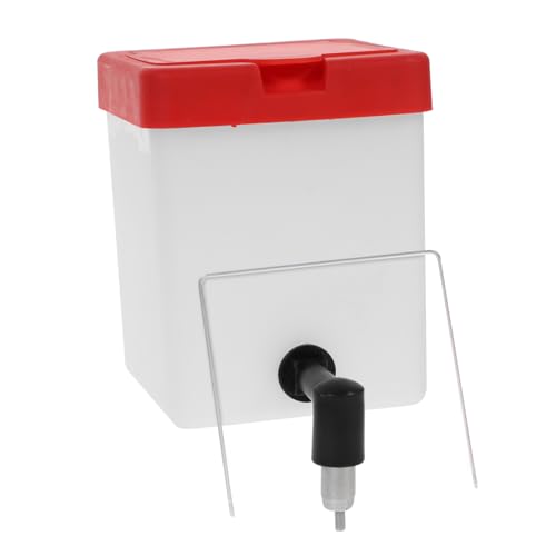 MUELODSIC Automatische Kaninchen Trinkflasche aus Sicherem Langlebiger Wasserbehälter mit Stabilem Griff Einfache Installation für Haustiere Geeignet für Verschiedene Zufällige Farbe von MUELODSIC