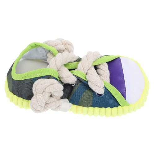 MUELODSIC Creative Dog Chew Toy Sneaker Canvas Slipper Shape Squeaky Sound Interactive Puppy Toy for Small Medium Pets Durable Bite Resistant Travel Friendly Play MUELODSIC Creative Dog Chew Toy Sneaker Canvas Slipper Shape Squeaky Sound Interactive Puppy Toy for Small Medium Pets Durable Bite Resistant Travel Friendly Play von MUELODSIC