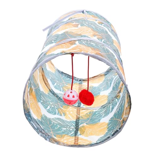 MUELODSIC Dekorativer Katzen Spieltunnel aus Strapazierfähigem Material Kreatives Design für Aktives Kätzchen Spiel Sicherer Katzentunnel für Indoor Katzen zur Beschäftigung und Bewegung MUELODSIC Dekorativer Katzen Spieltunnel aus Strapazierfähigem Material Kreatives Design für Aktives Kätzchen Spiel Sicherer Katzentunnel für Indoor Katzen zur Beschäftigung und Bewegung von MUELODSIC