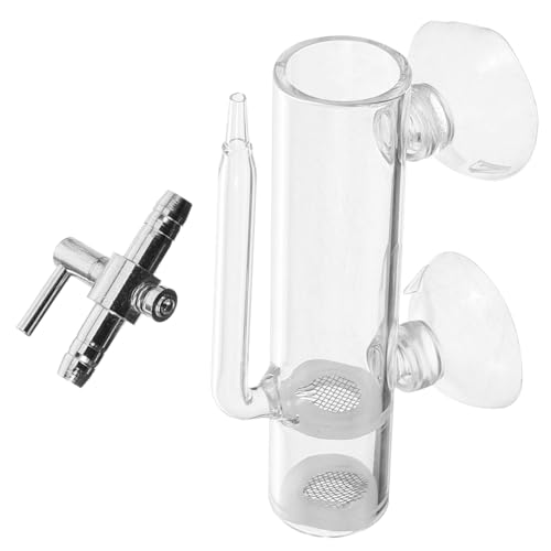 MUELODSIC Glas Garnelen Aufzuchtbox mit Filterfunktion Aquarium Zuchttank für Fischbecken Klare Brine Shrimp Hatchery Einfache Bedienung Langlebiges Verschleißfestes Material von MUELODSIC