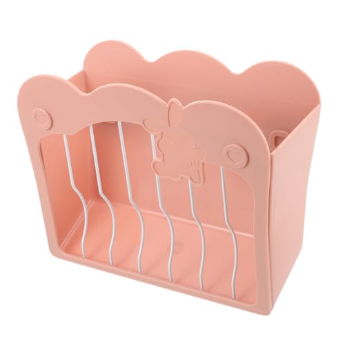 MUELODSIC Großes Futtergestell für Kaninchen und Kleintiere Futterhalter aus Sicherem Material Installieren Verhindert Futterverschwendung Geeignet für Meerschweinchen Chinchilla und von MUELODSIC