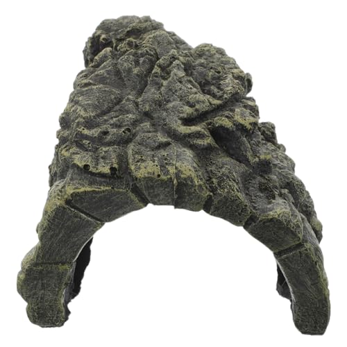 MUELODSIC Großes Reptilien Versteck aus Robustem Resin mit Schildkröten Kletterplattform und Sonnenbad Bereich Geeignet als Aquarium Dekoration und Schutz für Schildkröten Eidechsen MUELODSIC Großes Reptilien Versteck aus Robustem Resin mit Schildkröten Kletterplattform und Sonnenbad Bereich Geeignet als Aquarium Dekoration und Schutz für Schildkröten Eidechsen von MUELODSIC