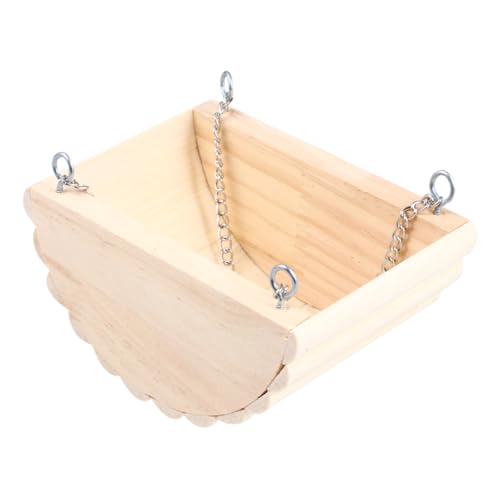 MUELODSIC Hängendes Nest Aus Holz Für Haustiere Geeignet Für Hamster Und Papageien Als Schlaf Und Schaukelnest An Fenstern Türen Oder Treppen Befestigtbar Bietet Sicheren Und Bequemen Platz MUELODSIC Hängendes Nest Aus Holz Für Haustiere Geeignet Für Hamster Und Papageien Als Schlaf Und Schaukelnest An Fenstern Türen Oder Treppen Befestigtbar Bietet Sicheren Und Bequemen Platz von MUELODSIC