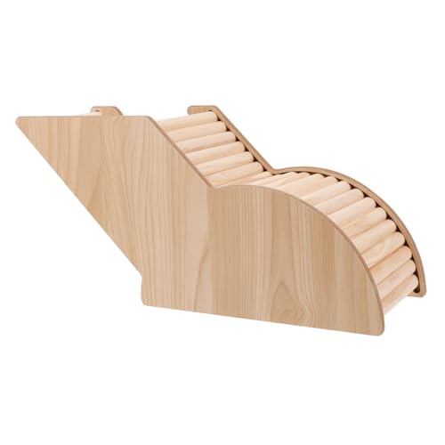 MUELODSIC Hamster Holzhaus Versteck mit Tunnel für Kleintiere Sicheres für Hamster und Meerschweinchen Glatte Oberfläche Stabile Ausführung für Gesunde Bewegung und Beschäftigung im Käfig MUELODSIC Hamster Holzhaus Versteck mit Tunnel für Kleintiere Sicheres für Hamster und Meerschweinchen Glatte Oberfläche Stabile Ausführung für Gesunde Bewegung und Beschäftigung im Käfig von MUELODSIC