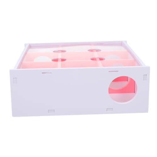MUELODSIC Hamster Labyrinth Röhrensystem Kleintiere Spielhaus Stressabbau Haustierspielzeug für Zwerghamster Gerbils Chinchillas Robust und Pflegeleicht MUELODSIC Hamster Labyrinth Röhrensystem Kleintiere Spielhaus Stressabbau Haustierspielzeug für Zwerghamster Gerbils Chinchillas Robust und Pflegeleicht von MUELODSIC