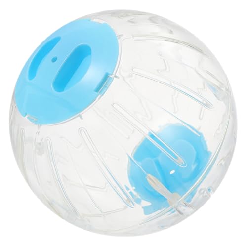 MUELODSIC Hamster Laufball Transparent mit Belüftung Langlebiger Übungsball für Kleine Haustiere Wie Zwerghamster Chinchillas Igel Stressreduzierendes für Gesundes Training von MUELODSIC