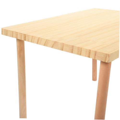 MUELODSIC Hamster Plattform Holzspielzeug Lustige Mehrzweck etage für Hamster Zwerghamster und Rennmäuse Stabile Kletterplattform für Käfigdekoration und Spielspaß von MUELODSIC