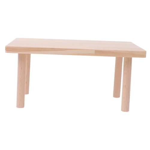 MUELODSIC Hamster Plattform aus Holz Kletterspielzeug für Kleintiere Stabile Zweite Ebene als Käfig Landschaftszubehör Langlebig und Praktisch für Hamster und Kleine Nager von MUELODSIC
