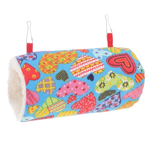 MUELODSIC Hamster Tunnel Kuscheltunnel für Kleine Haustiere Plüsch Haustierbett und Spielröhre Langlebig und Sicher Geeignet als Hängematte und Schlafplatz für Hamster Rennmäuse MUELODSIC Hamster Tunnel Kuscheltunnel für Kleine Haustiere Plüsch Haustierbett und Spielröhre Langlebig und Sicher Geeignet als Hängematte und Schlafplatz für Hamster Rennmäuse von MUELODSIC