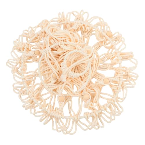 MUELODSIC Handgewebtes Katzenhängemattenbett Halbgeschlossenes Baumwollseil Katzenkorb Boho Katzenhängesessel Für Kätzchen und Katzen Ganzjahresnetzkorb MUELODSIC Handgewebtes Katzenhängemattenbett Halbgeschlossenes Baumwollseil Katzenkorb Boho Katzenhängesessel Für Kätzchen und Katzen Ganzjahresnetzkorb von MUELODSIC