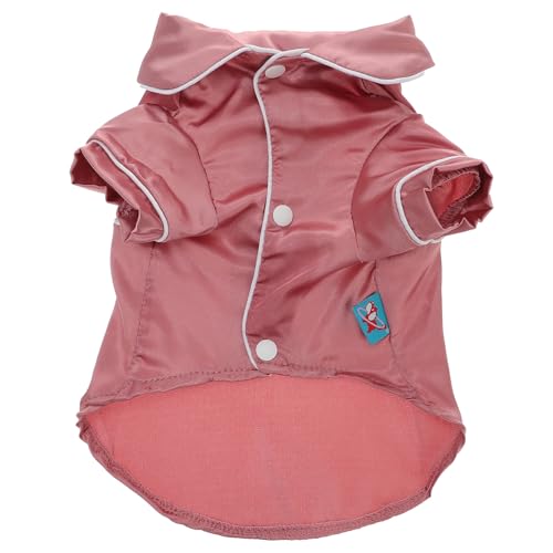 MUELODSIC Hundeschlafanzug aus Seidigem Material Modisches Design Leicht und Winddicht Komfortable Haustierkleidung für Kleine Hunde als Geschenk und Weihnachtskostüm von MUELODSIC