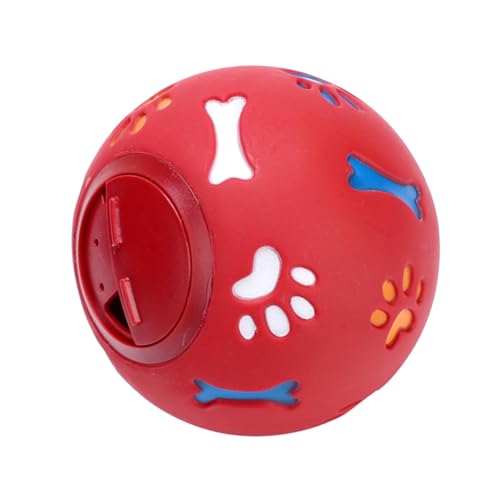 MUELODSIC Hundespielzeug Leckerli Spender Ball Groß Rot mit Milchigem Duft Interaktives Ungiftiges Futterspielzeug zur Intelligenzförderung und Beschäftigung für Mittelgroße und Große Hunde MUELODSIC Hundespielzeug Leckerli Spender Ball Groß Rot mit Milchigem Duft Interaktives Ungiftiges Futterspielzeug zur Intelligenzförderung und Beschäftigung für Mittelgroße und Große Hunde von MUELODSIC