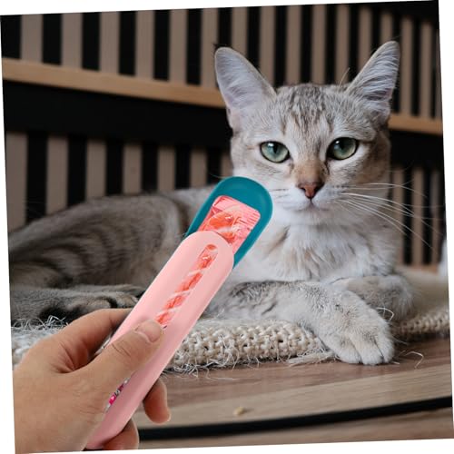 MUELODSIC Katzenfütterungslöffel aus Langlebigem Geeignet für Flüssige Snacks und Nassfutter Leichter Kompakter Futterlöffel für Katzen und Kleine Hunde Praktisches Zubehör für von MUELODSIC